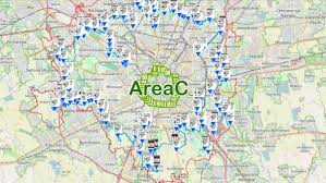 Mappa Area C Milano e varchi elettronici