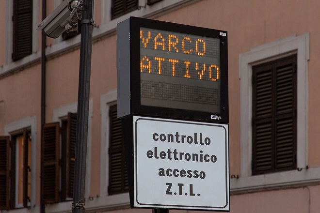 Varchi elettronici ZTL Roma